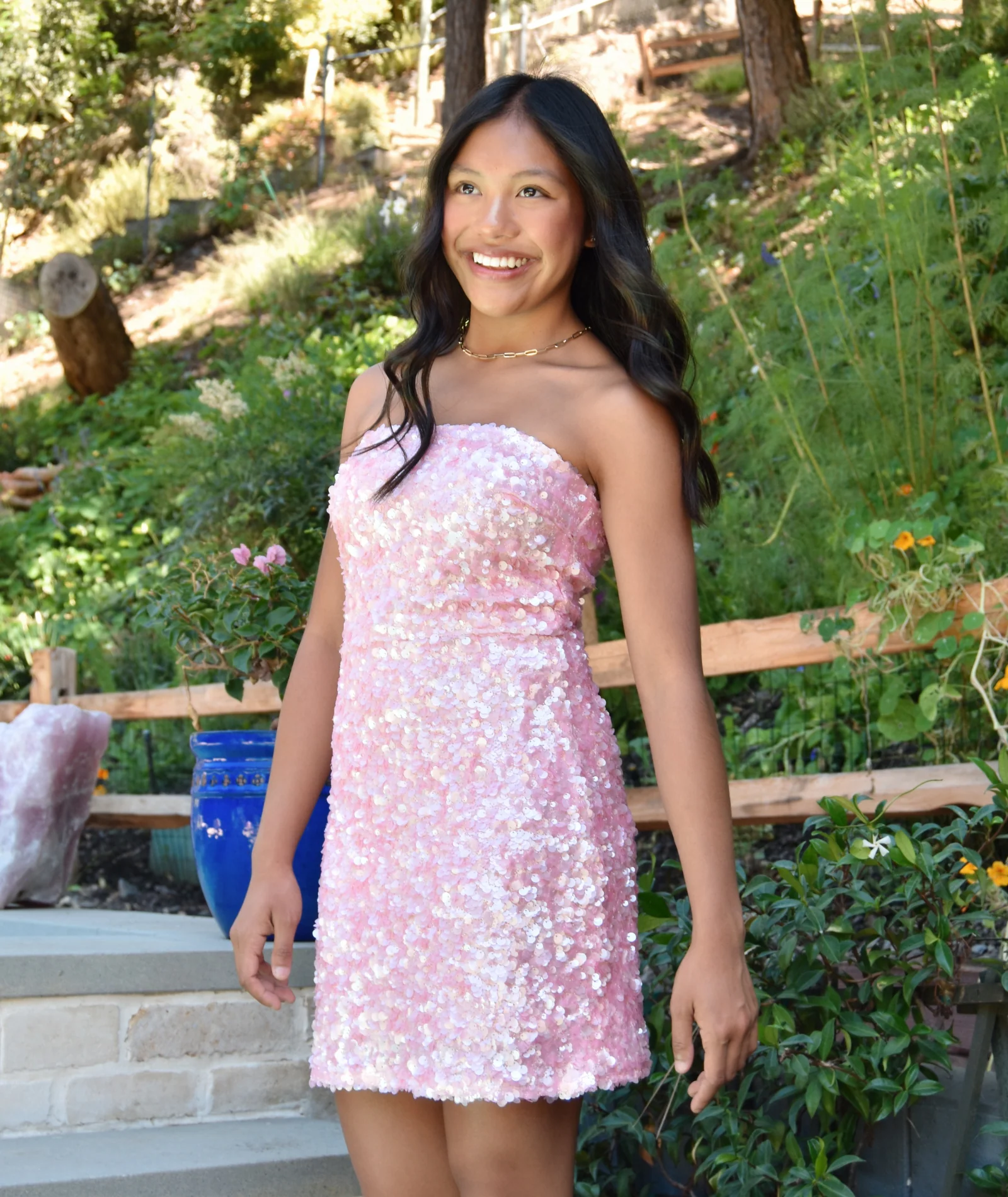 8apart Women Nadia Sequin Strapless Mini Dress - Image 6