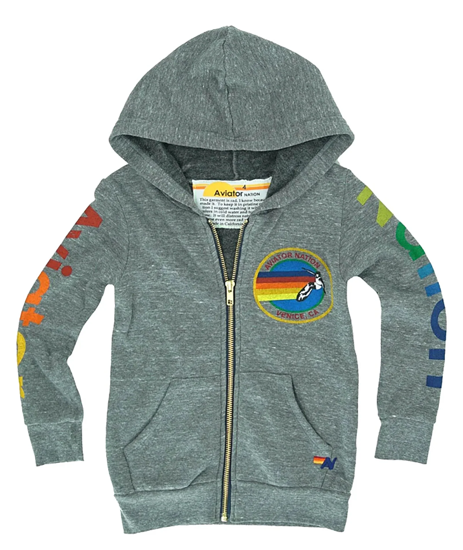 Aviator Nation Kids Venice Zip Hoodie - Image 8