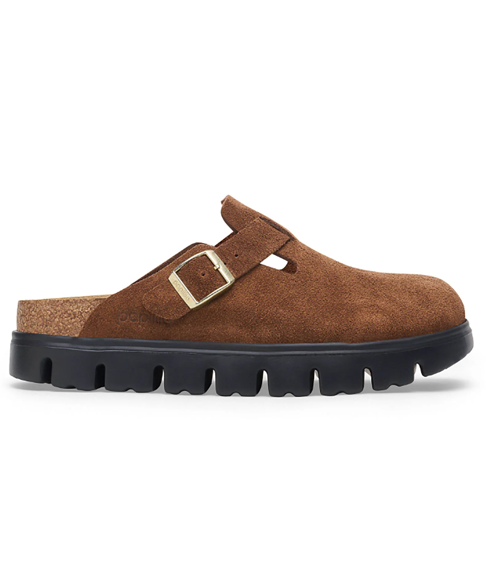 Birkenstock Boston Chunky Dark Tea - Narrow Fit - Image 4