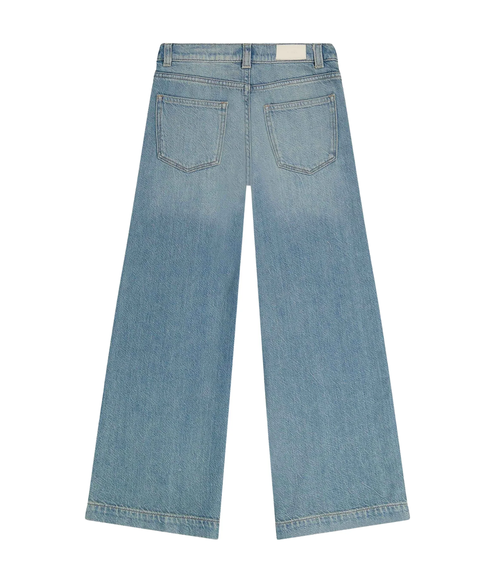 DL1961 Girls Nini Beach Front Aura Wide Leg Jeans - Image 5