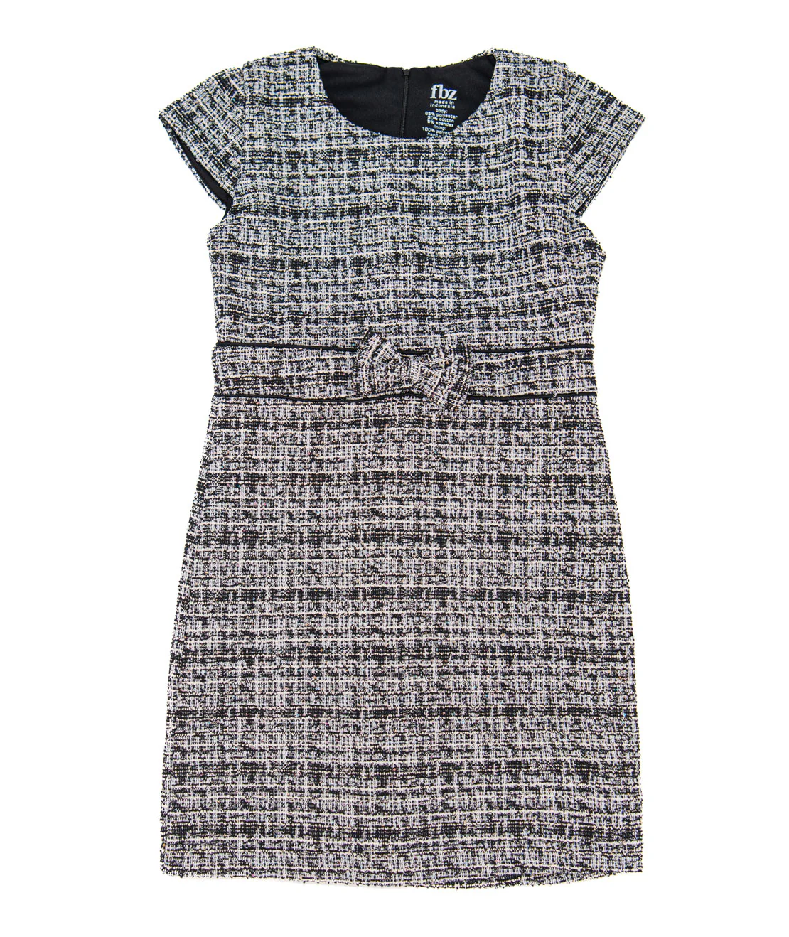 FBZ Girls Ellerie Tweed Bow Dress - Image 4