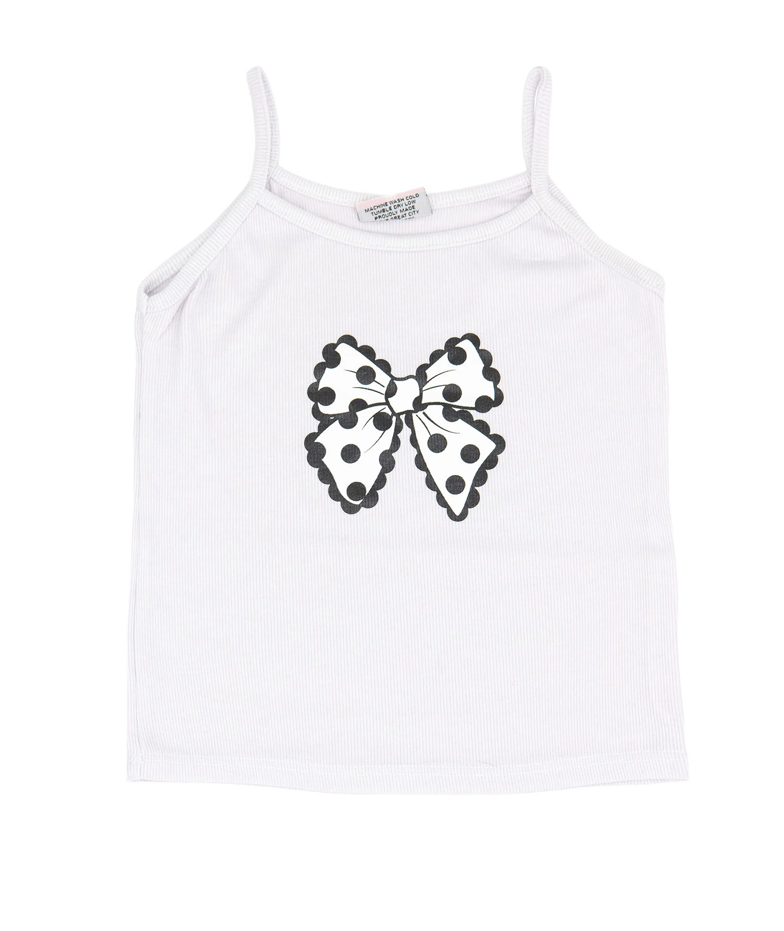 Firehouse Girls Polka Dot Bow Cami