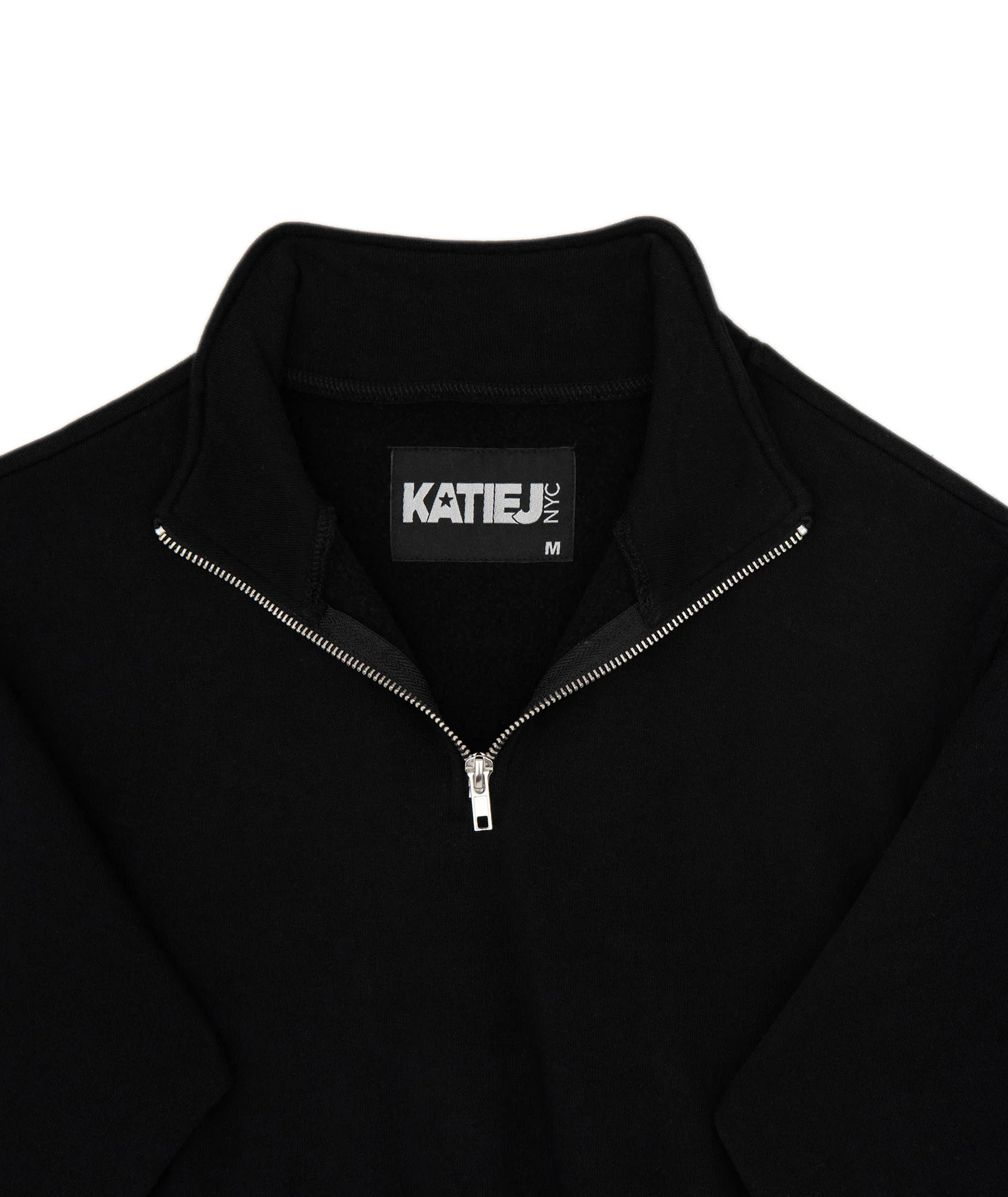 Katie J NYC Girls Dylan 3/4 Zip Hoodie - Image 4