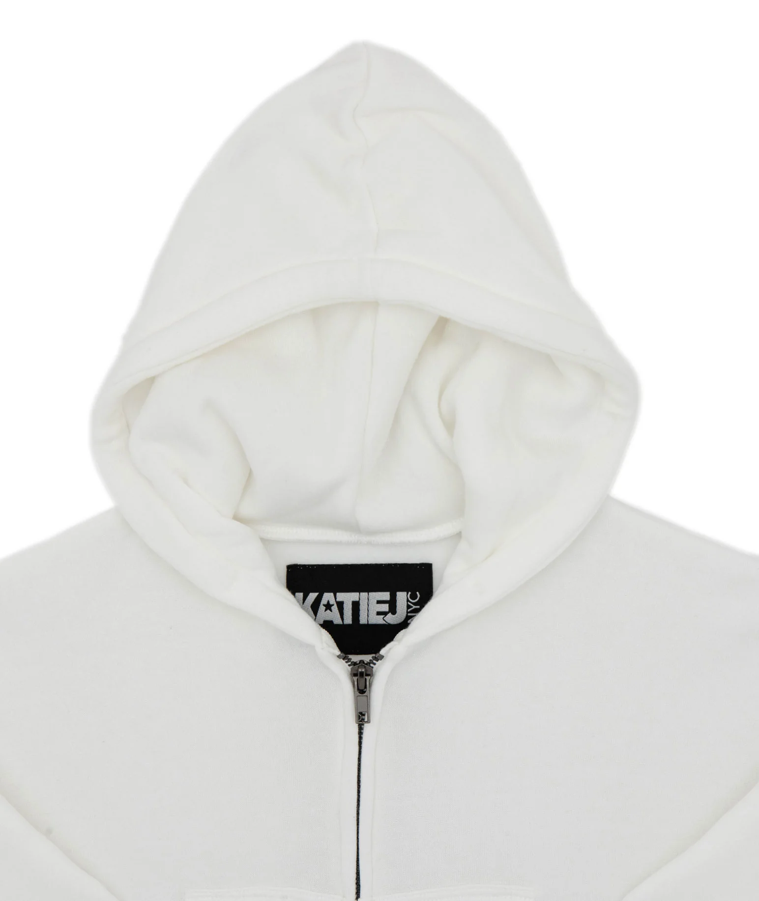 Katie J NYC Girls Dylan Crop Zip Hoodie - Image 13