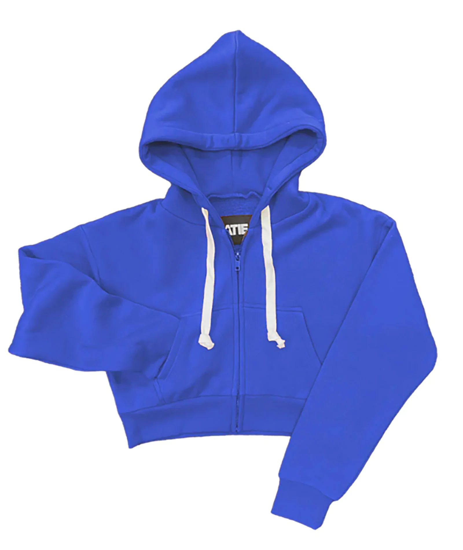 Katie J NYC Girls Dylan Crop Zip Hoodie - Image 18