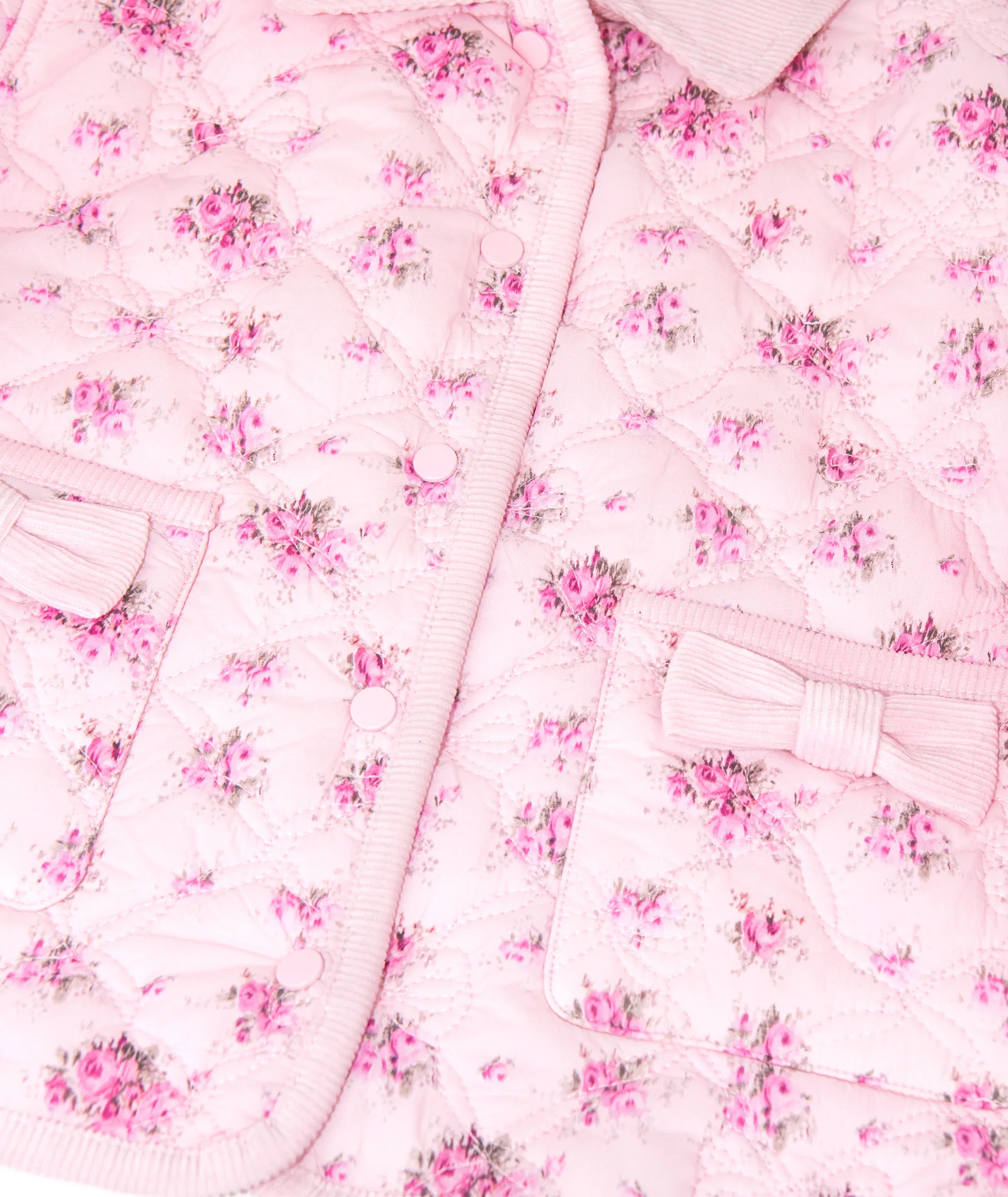Love Shack Fancy Girls Aubrina Jacket Raspberry Fields - Image 5