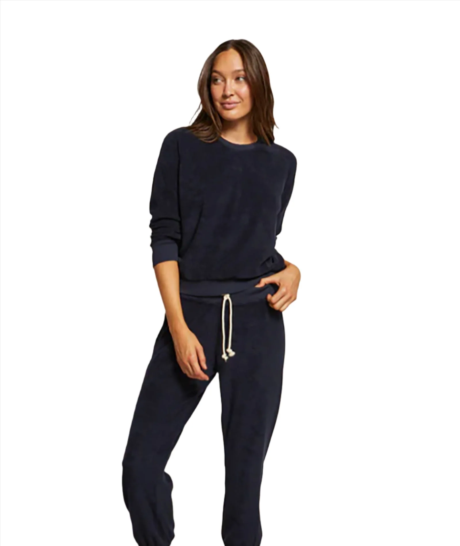 Perfect White Tee Women Saylor Loop Terry Sweatshirt - Image 4