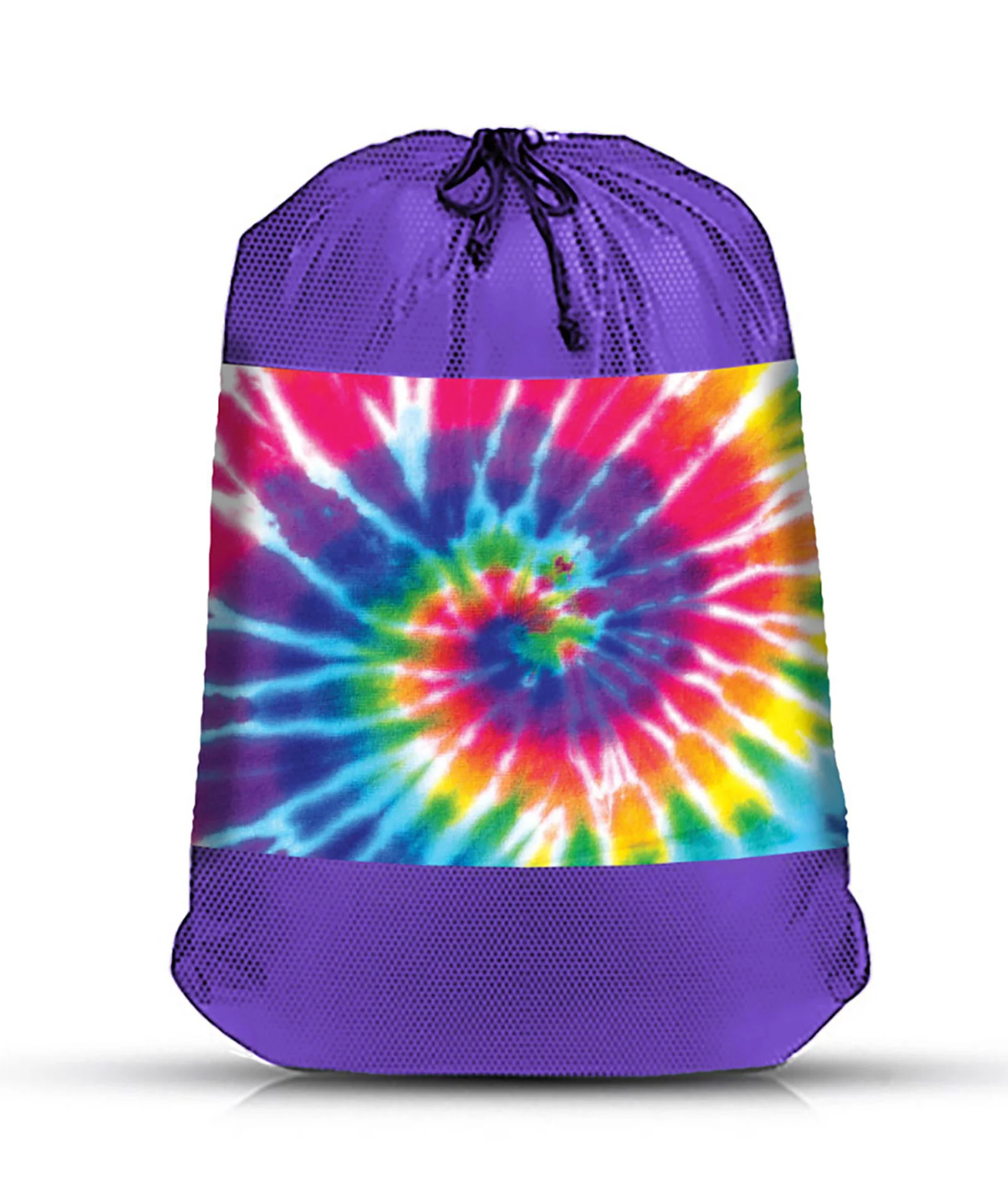 Primary Tie Dye Mesh Laundry Bag